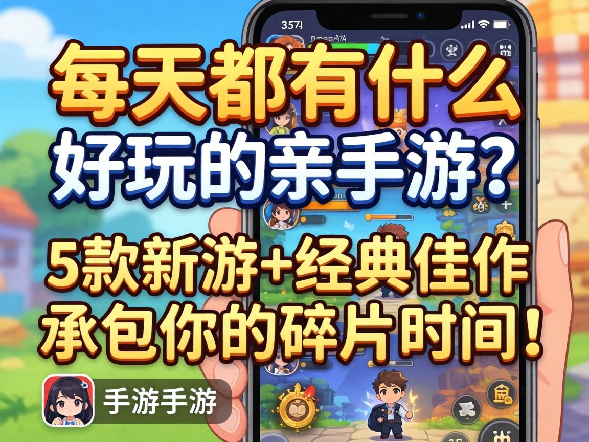 每天都有什么好玩的手游？这5款新游+经典佳作承包你的碎片时间！