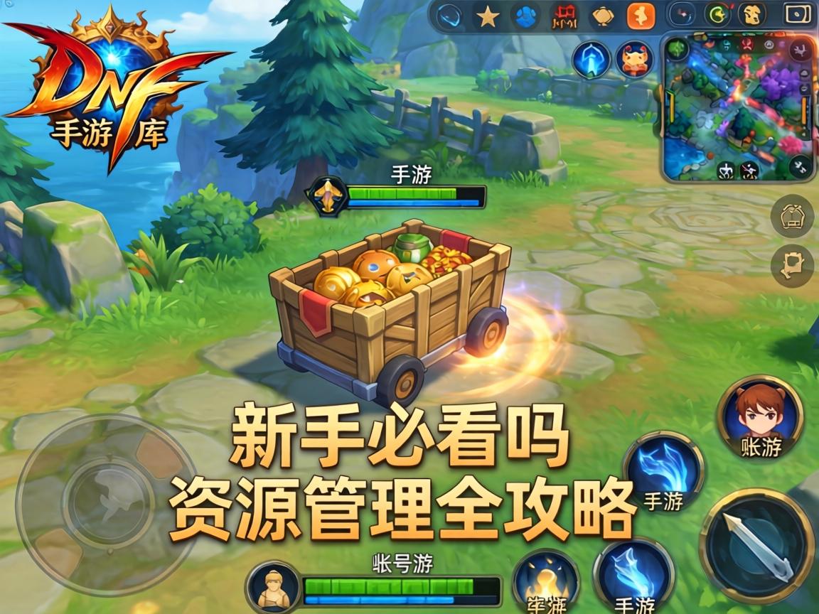 DNF手游有账号仓库吗？新手必看的资源管理全攻略