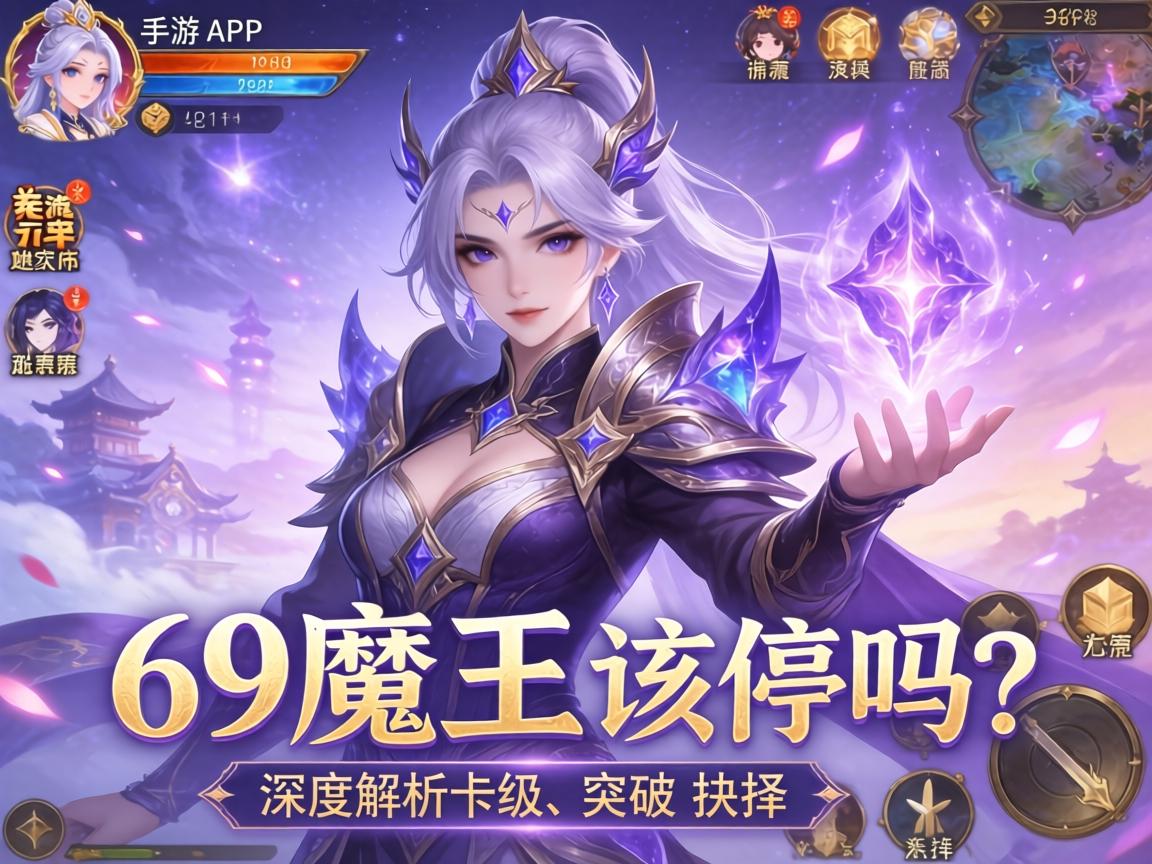 梦幻手游69魔王该停吗？深度解析卡级与突破的抉择