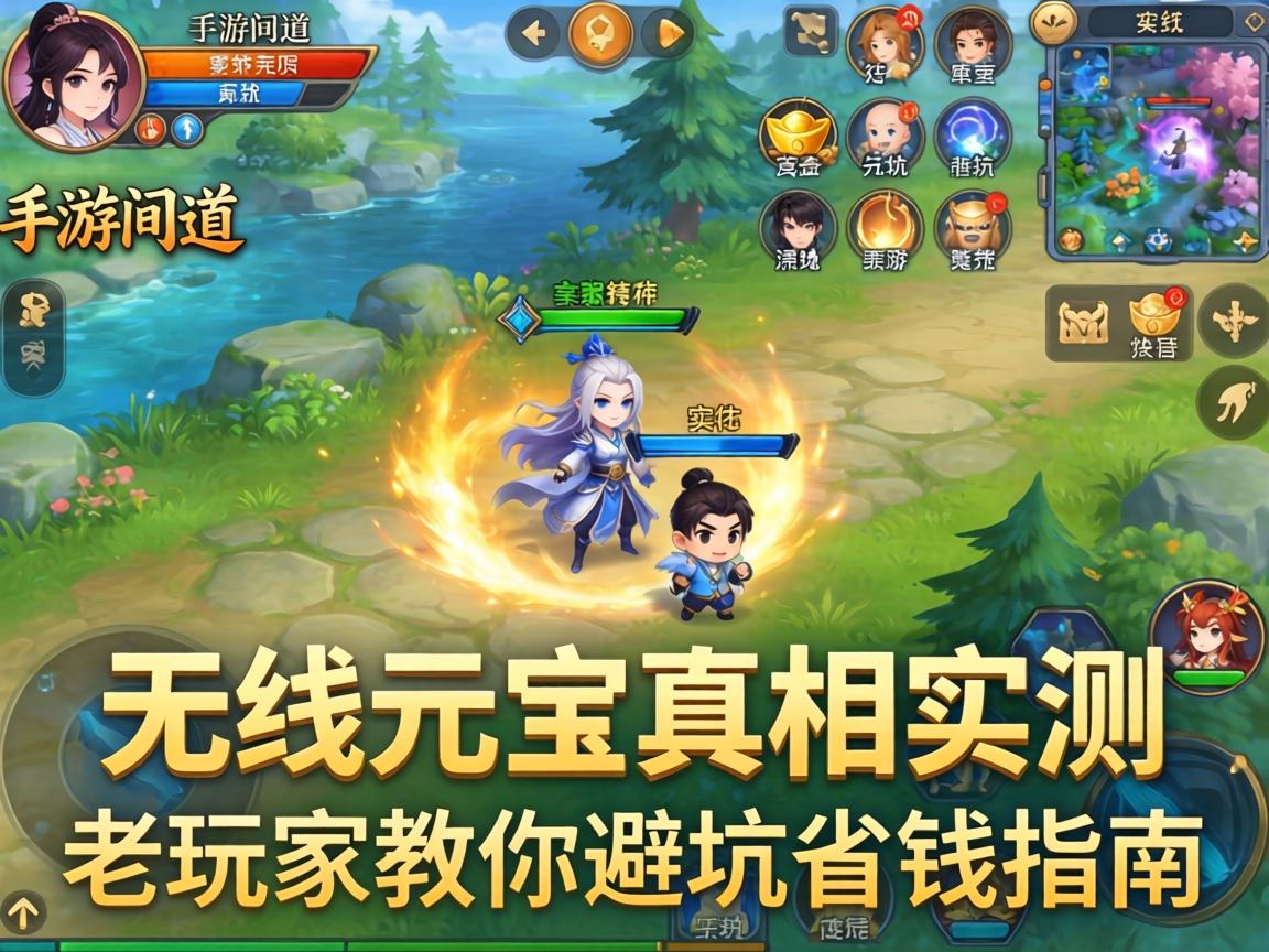 手游问道无线元宝真相实测，老玩家教你避坑省钱指南