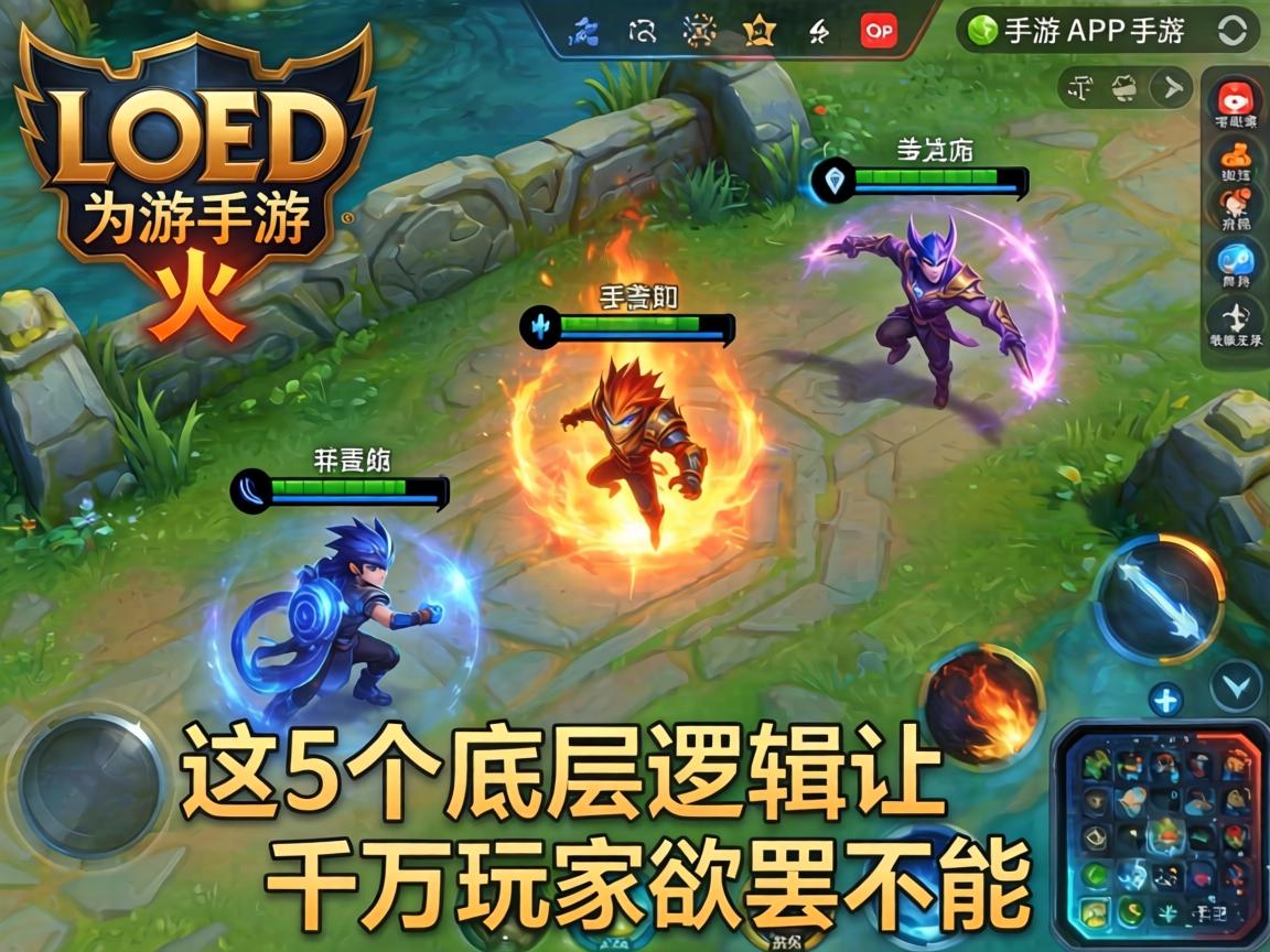 为什么LOL手游这么火？这5个底层逻辑让千万玩家欲罢不能
