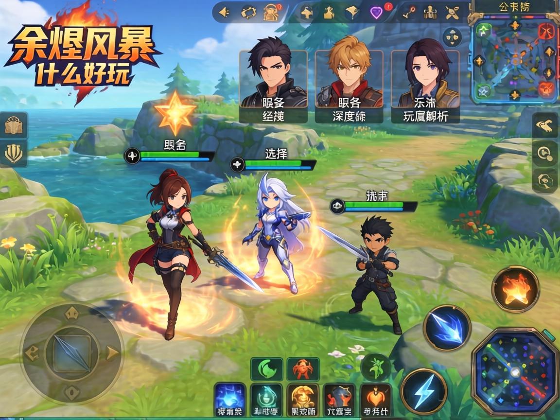 手游余烬风暴用什么好玩？从职业选择到玩法深度解析，助你找到专属乐趣