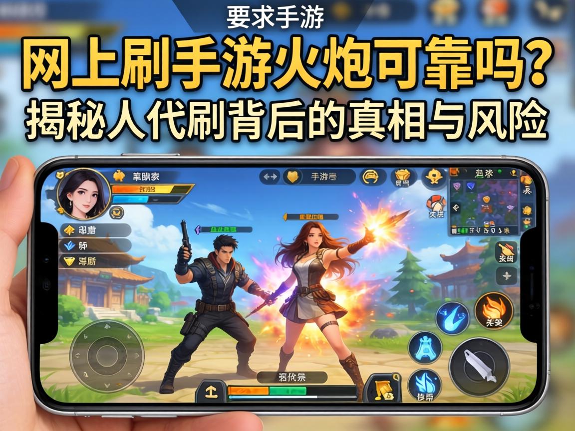 揭秘游戏代刷背后的真相与风险