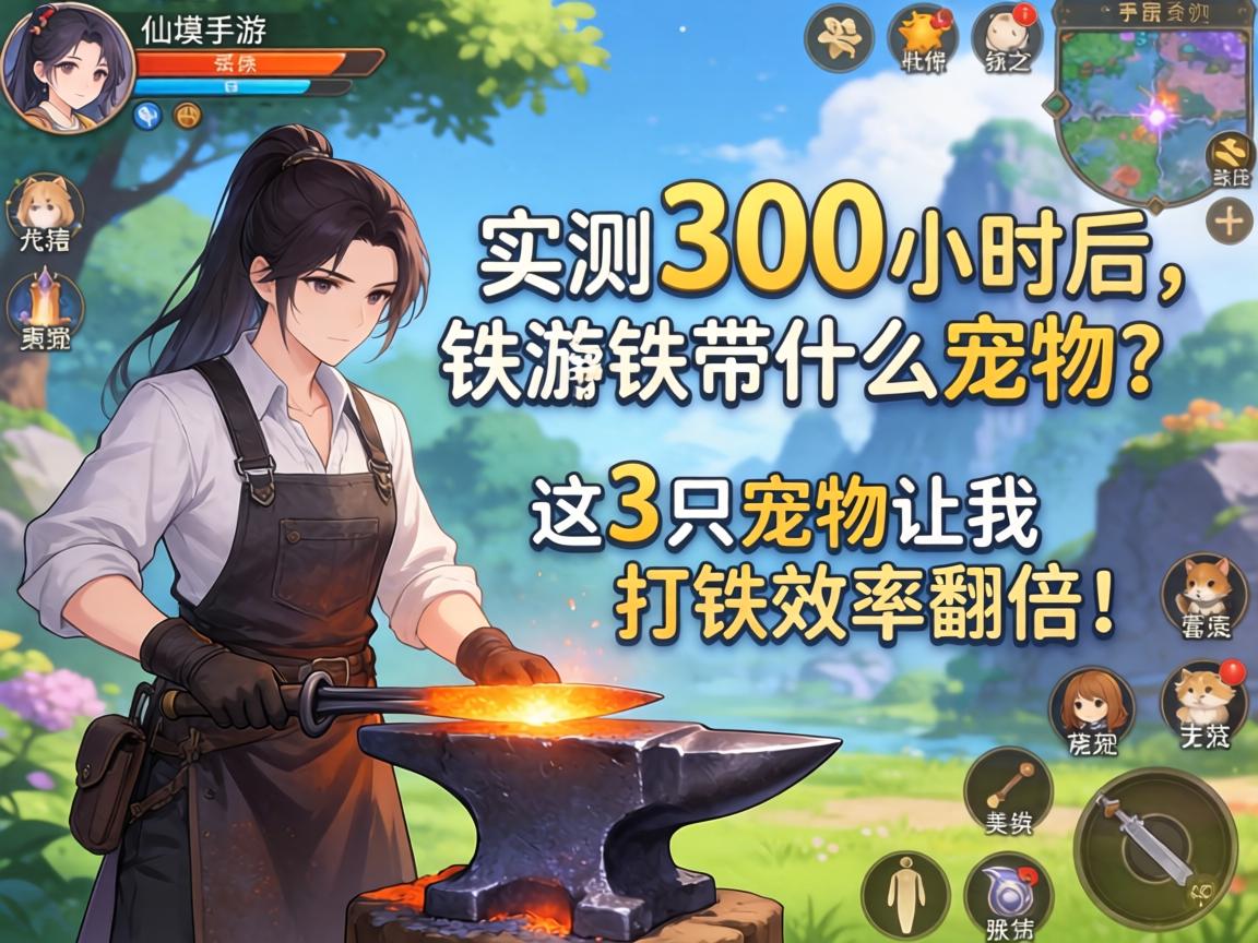 这3只宠物让我打铁效率翻倍