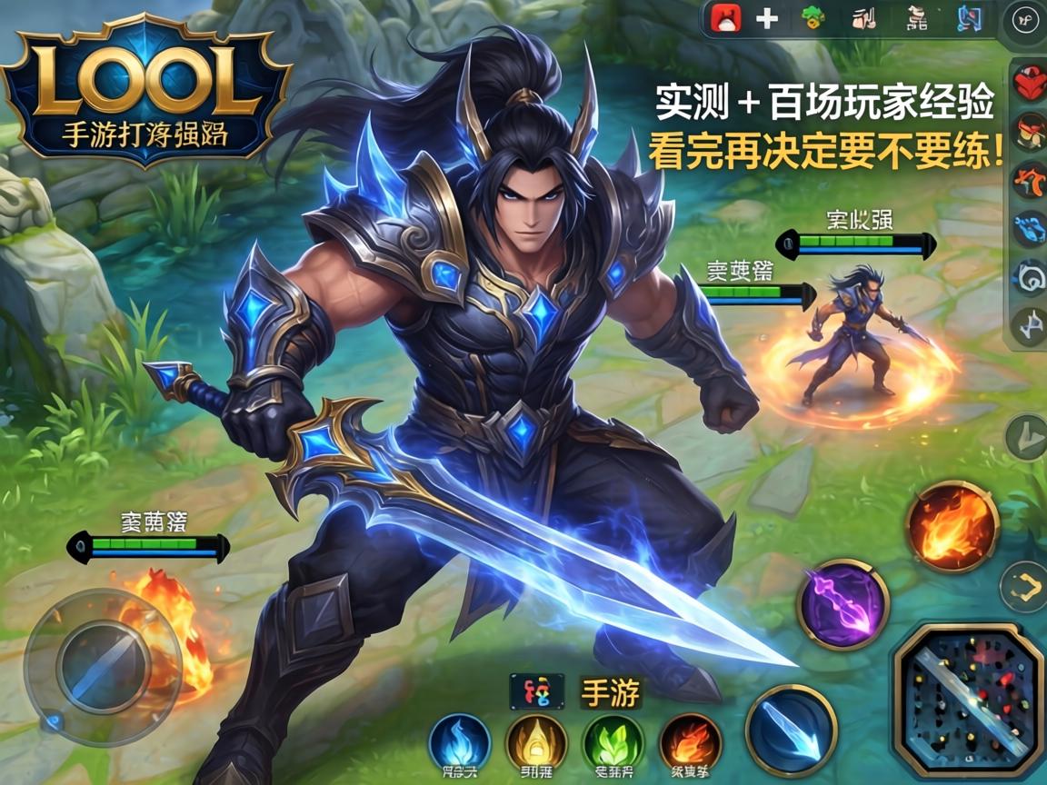 LOL手游剑魔打野强吗?实测数据+百场玩家经验,看完再决定要不要练! LOL手游剑魔打野强吗
