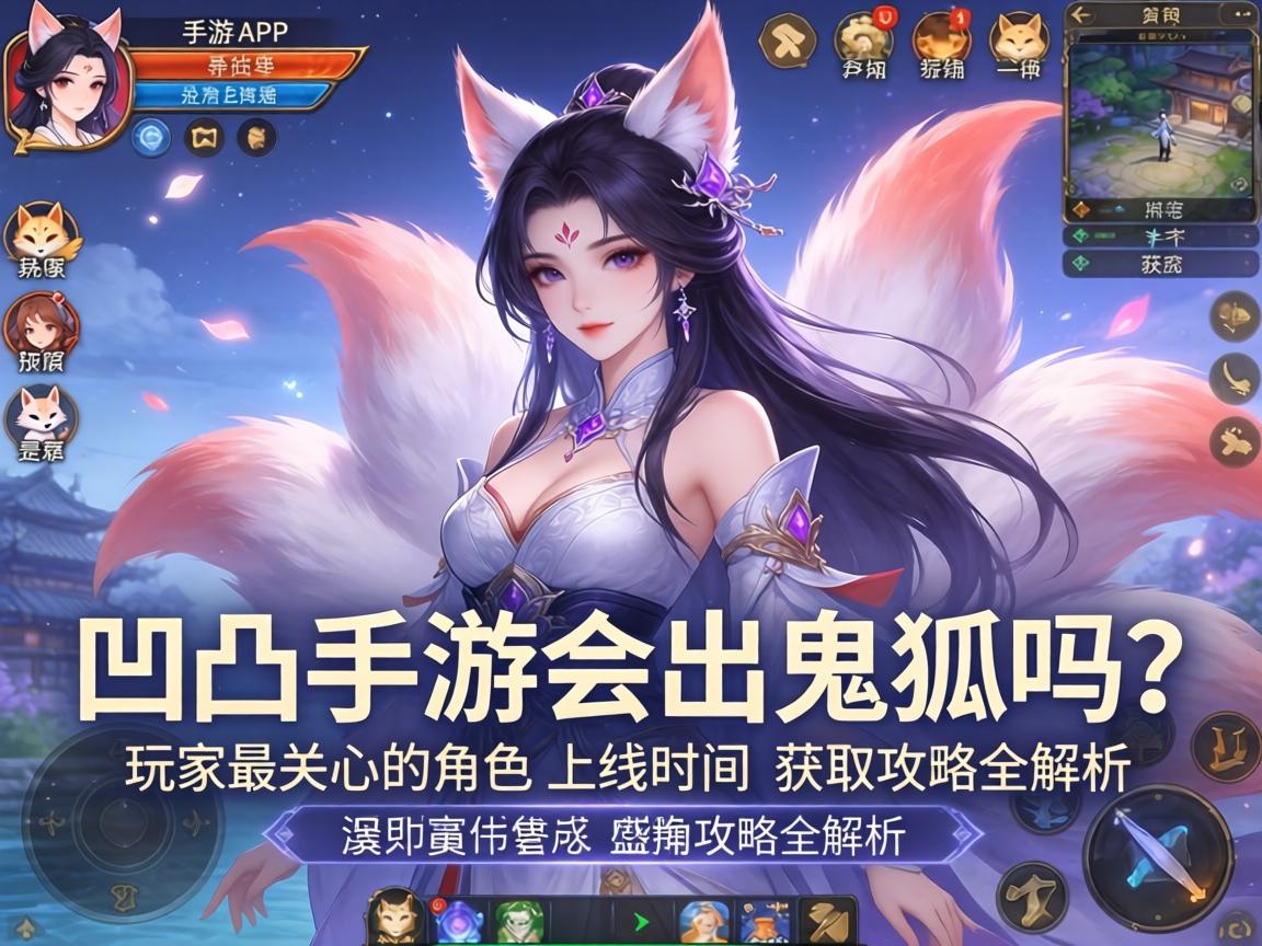 凹凸手游会出鬼狐吗？玩家最关心的角色上线时间与获取攻略全解析