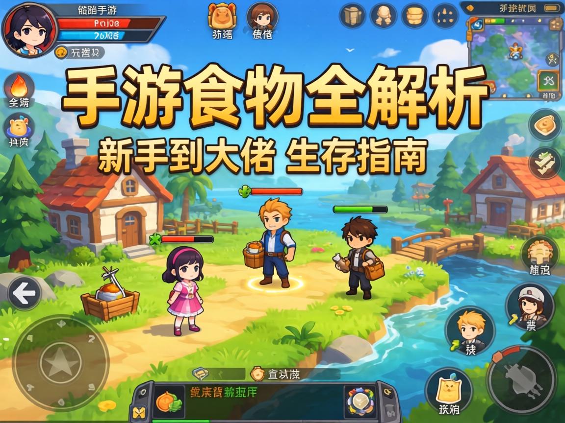 方舟手游食物全解析，从新手到大佬的生存指南