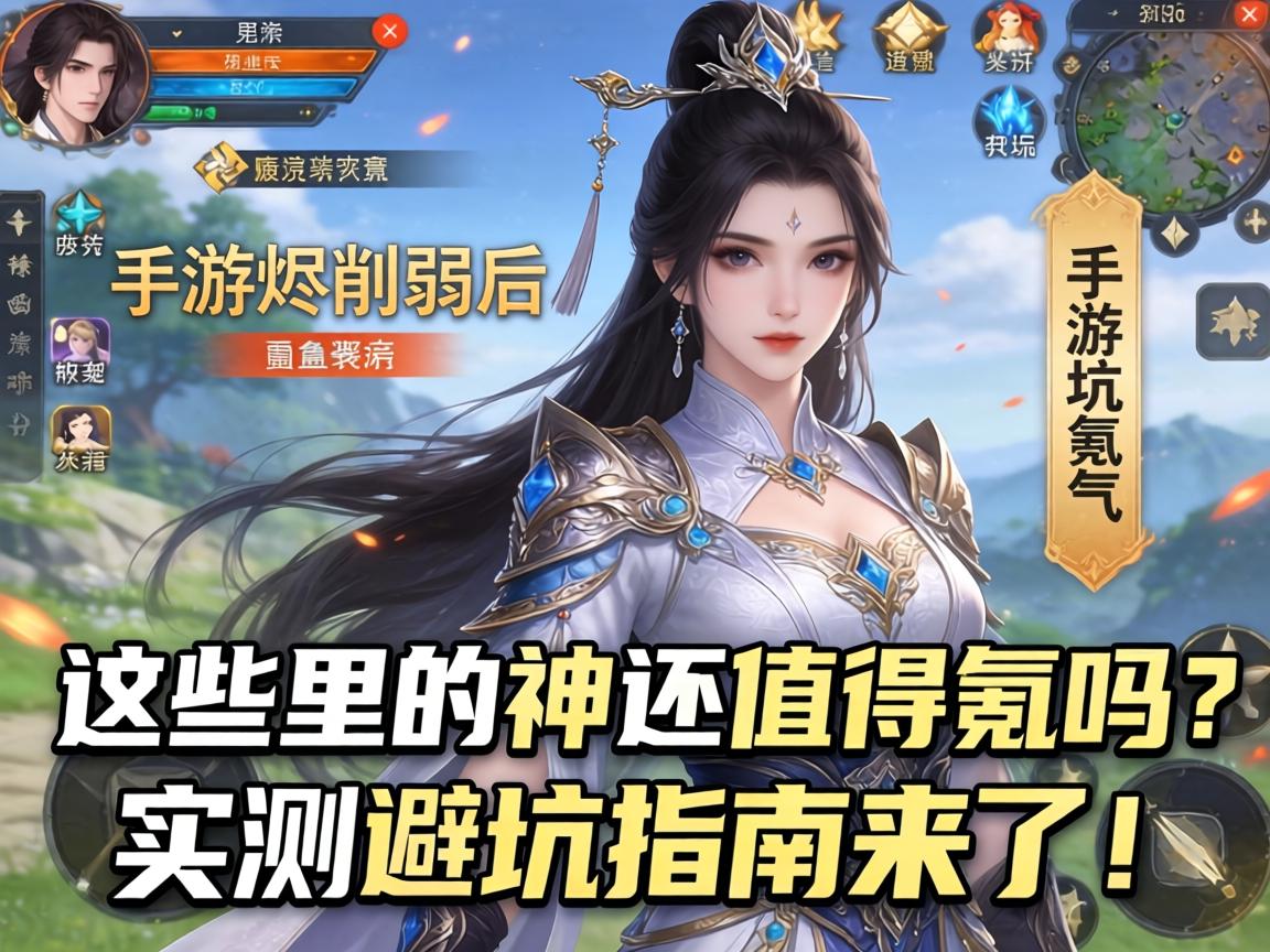 手游烬削弱后，这些广告里的神装还值得氪吗？实测避坑指南来了！