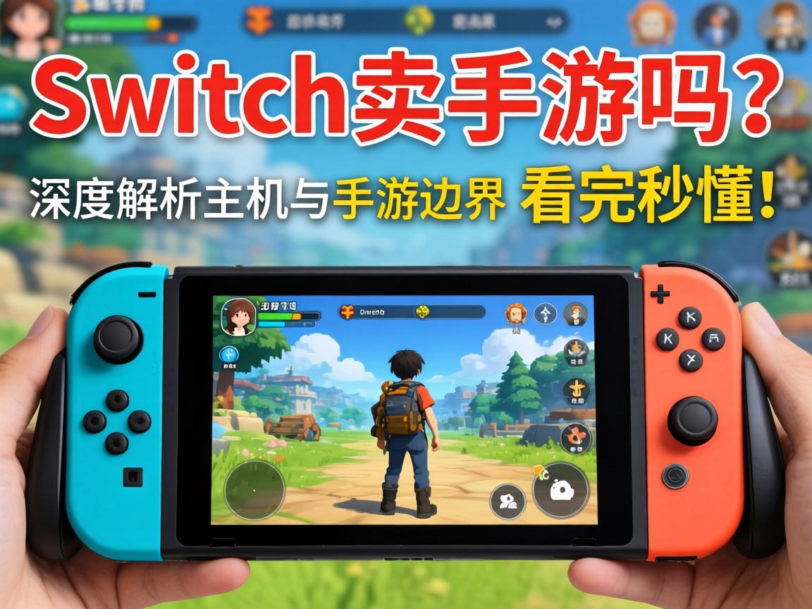 Switch算手游吗？深度解析主机与手游的边界，看完秒懂！