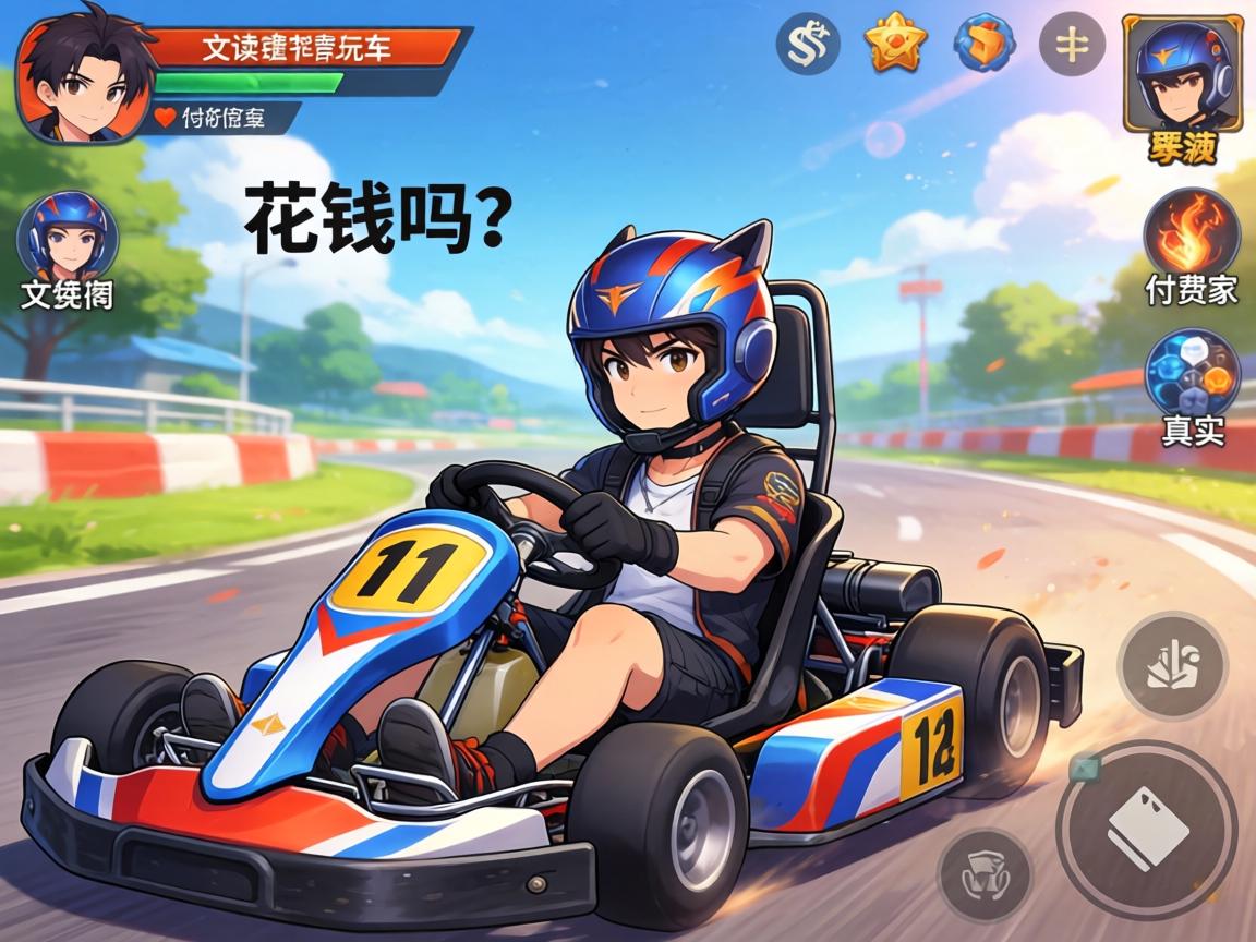 手游卡丁车花钱吗？一文读懂免费与付费玩家的真实体验