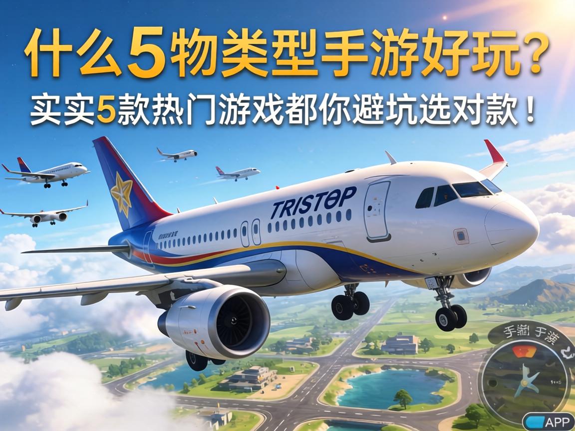 什么飞机类型手游好玩？实测5款热门游戏帮你避坑选对款！