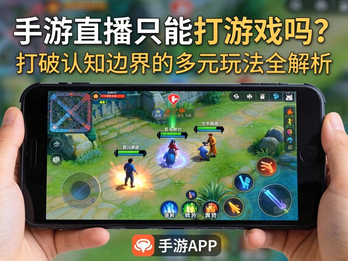 手游直播只能打游戏吗？打破认知边界的多元玩法全解析