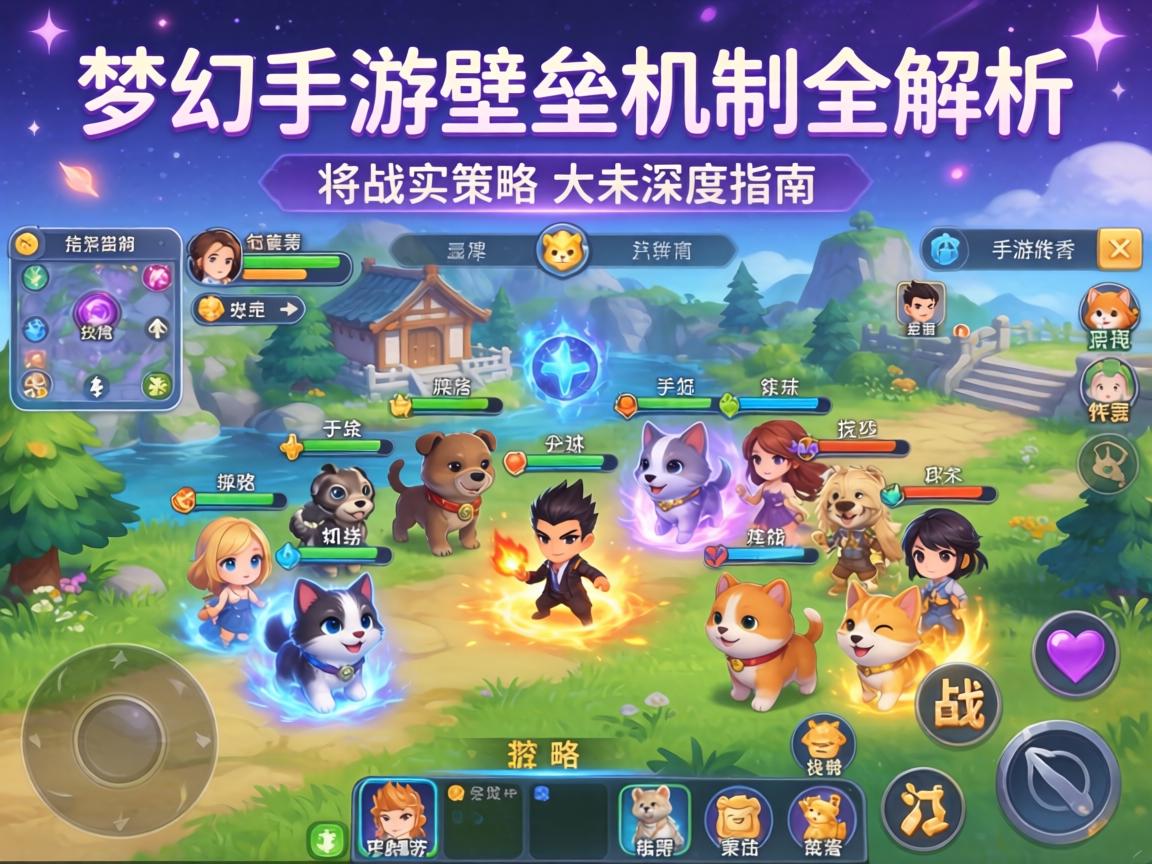 梦幻手游壁垒机制全解析，从宠物技能到实战策略的深度指南