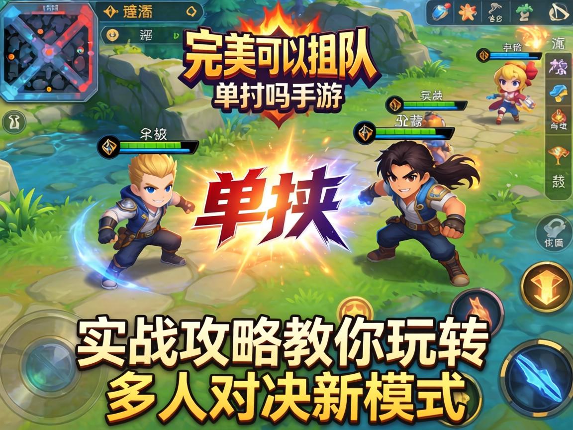 实战攻略教你玩转多人对决新模式