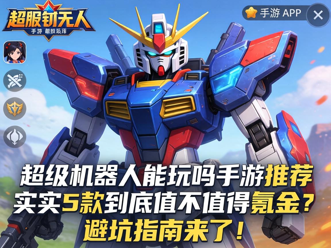 超级机器人能玩吗手游推荐实测