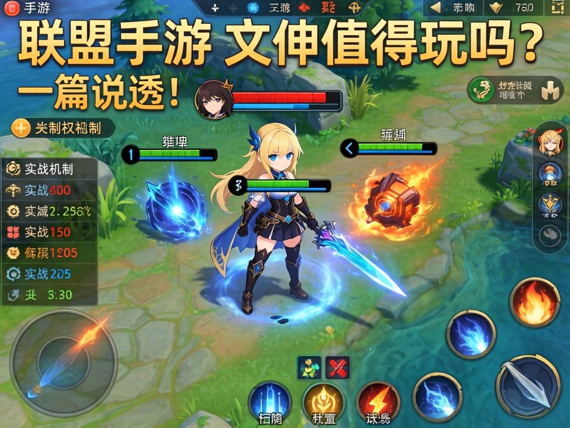 联盟手游艾希值得玩吗