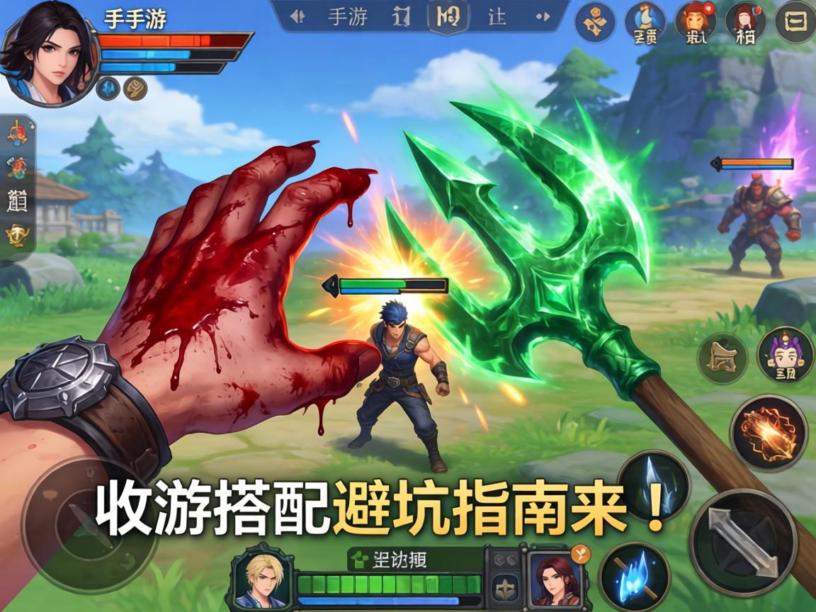 手游血手和绿叉冲突吗