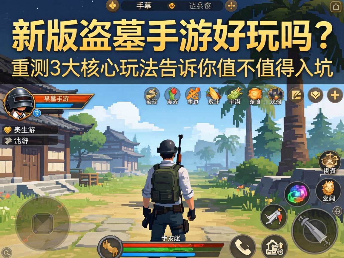 实测3大核心玩法告诉你值不值得入坑