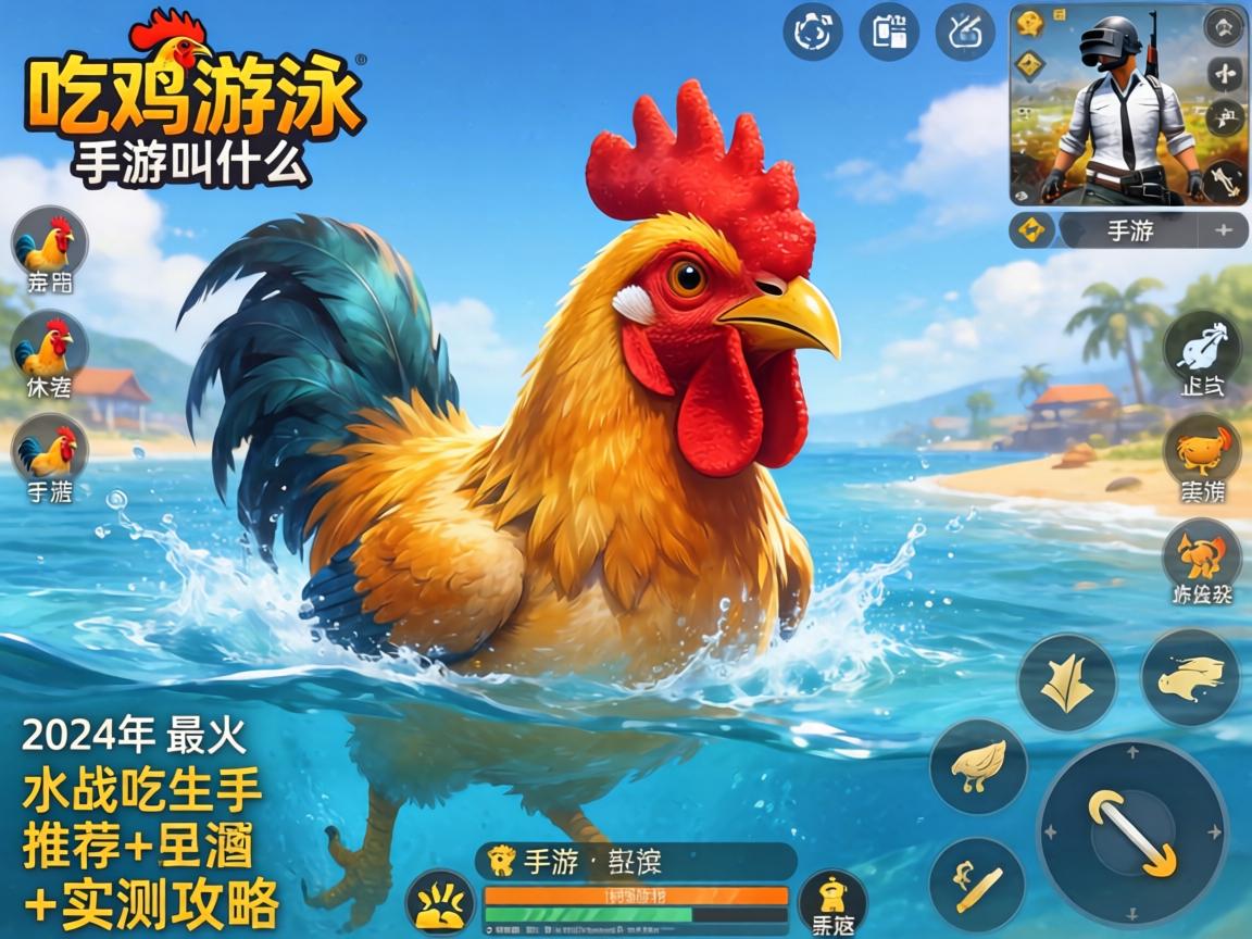 2024年最火的水战吃鸡手游推荐