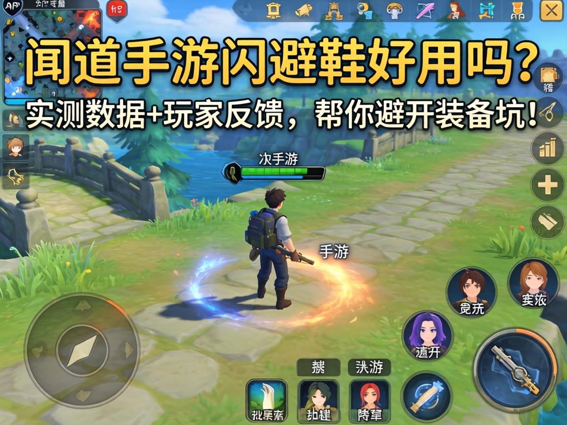 闻道手游闪避鞋好用吗