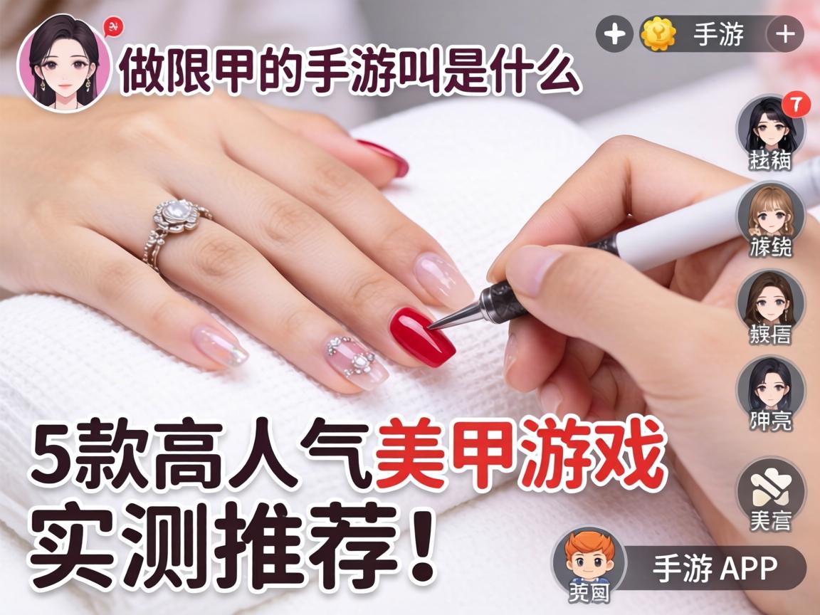 这5款高人气美甲游戏实测推荐