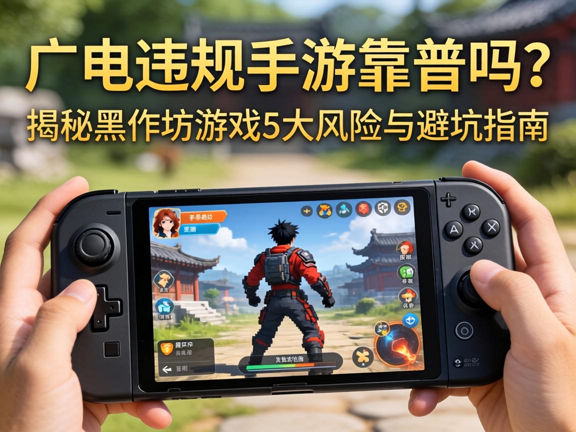 揭秘黑作坊游戏的5大风险与避坑指南