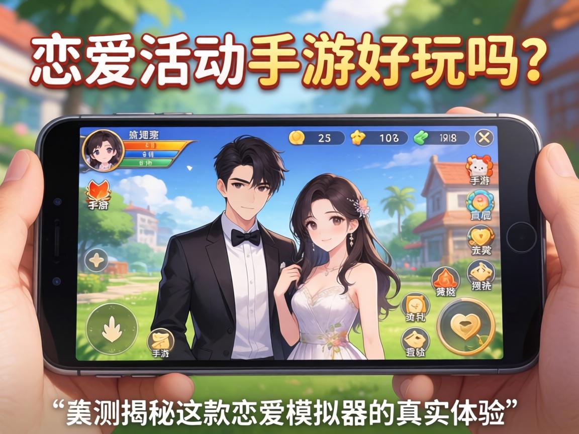 实测揭秘这款恋爱模拟器的真实体验