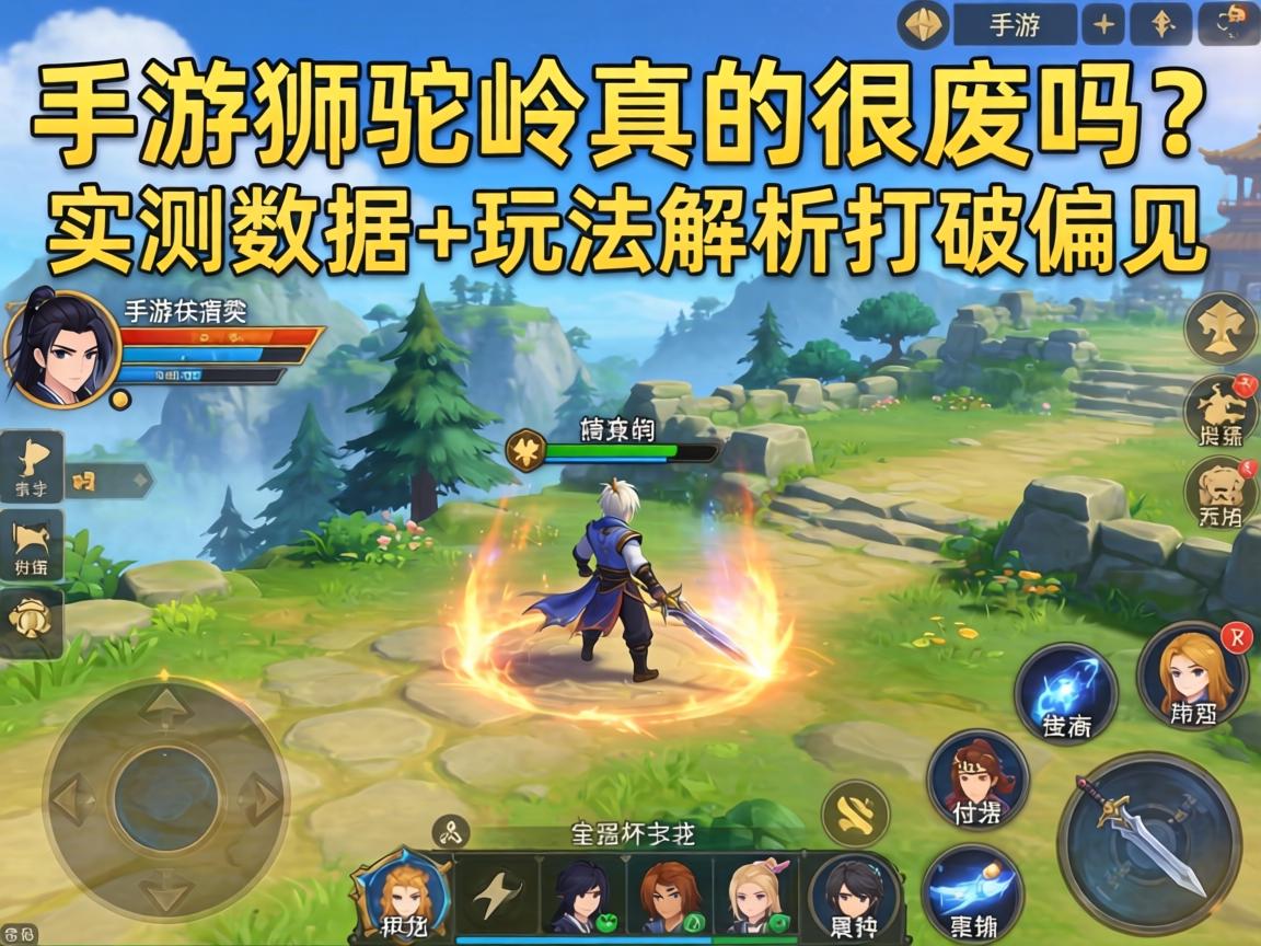 手游狮驼岭真的很废吗