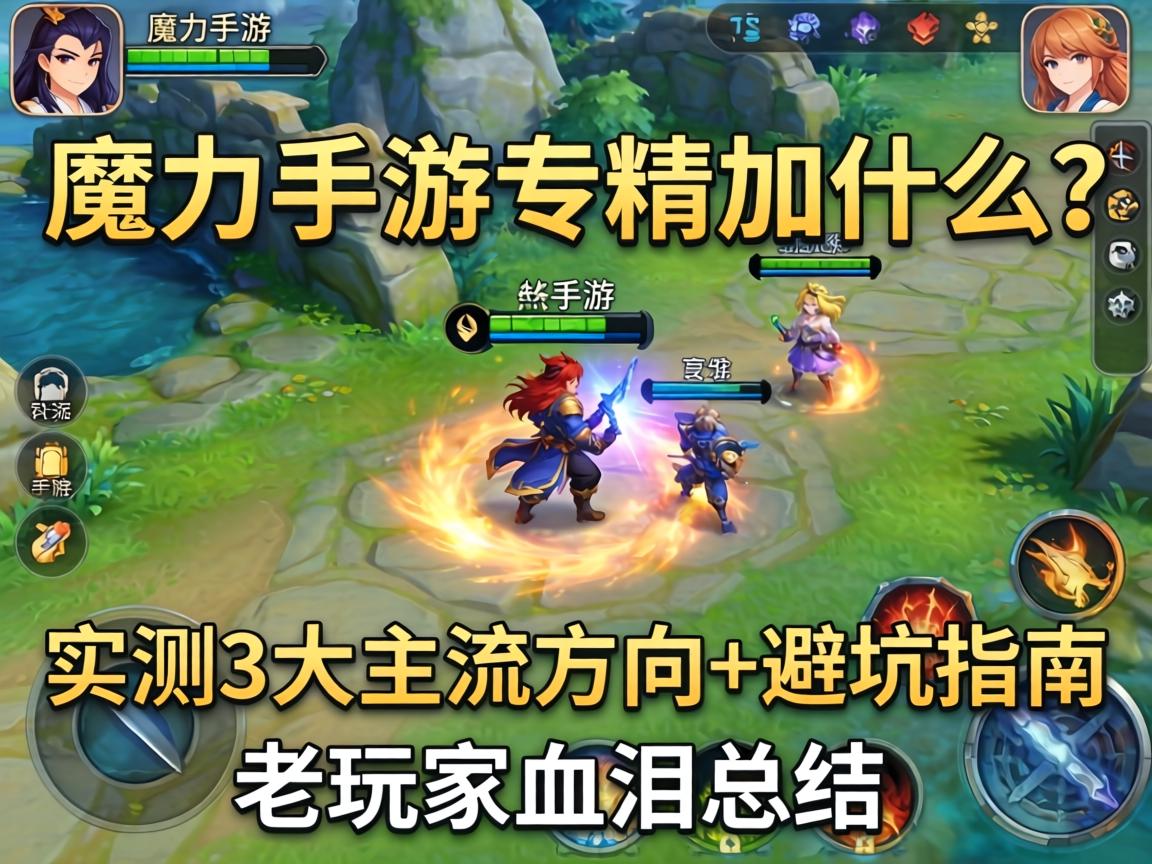 魔力手游专精加什么