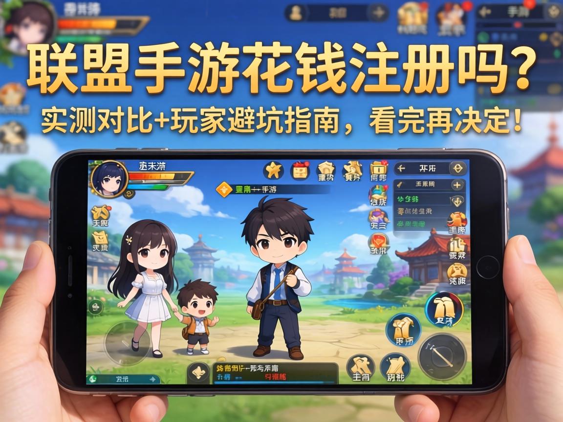 联盟手游花钱注册吗？实测对比+玩家避坑指南，看完再决定！