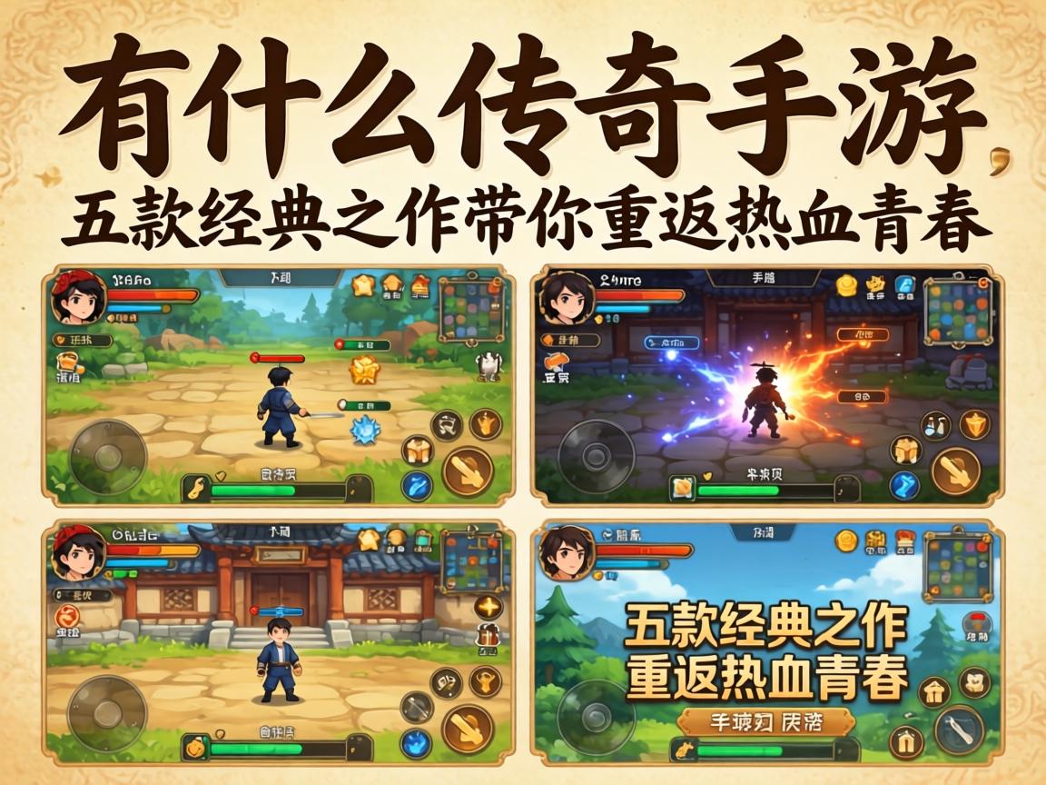 这五款经典之作带你重返热血青春