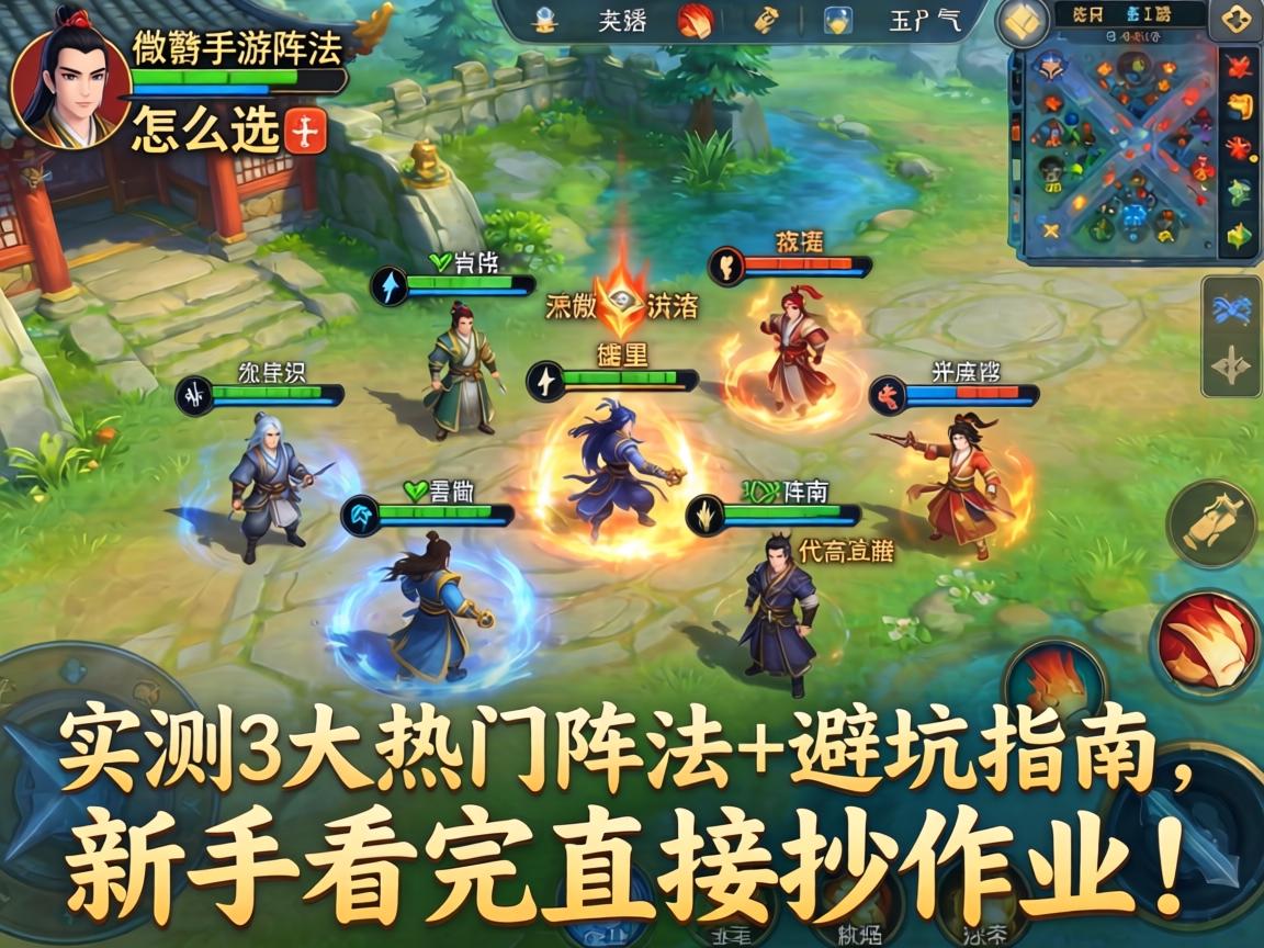 明教手游阵法怎么选