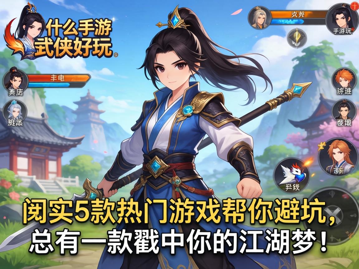 实测5款热门游戏帮你避坑