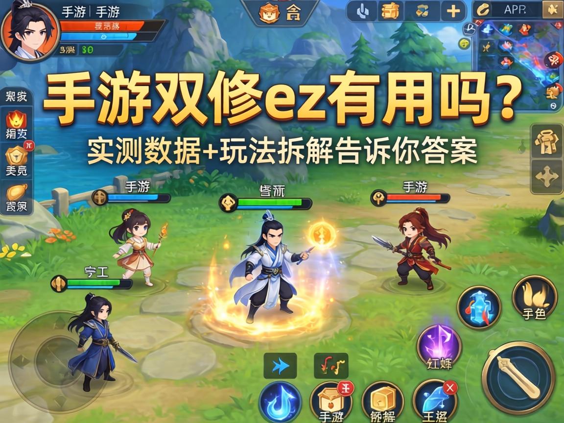 手游双修ez有用吗