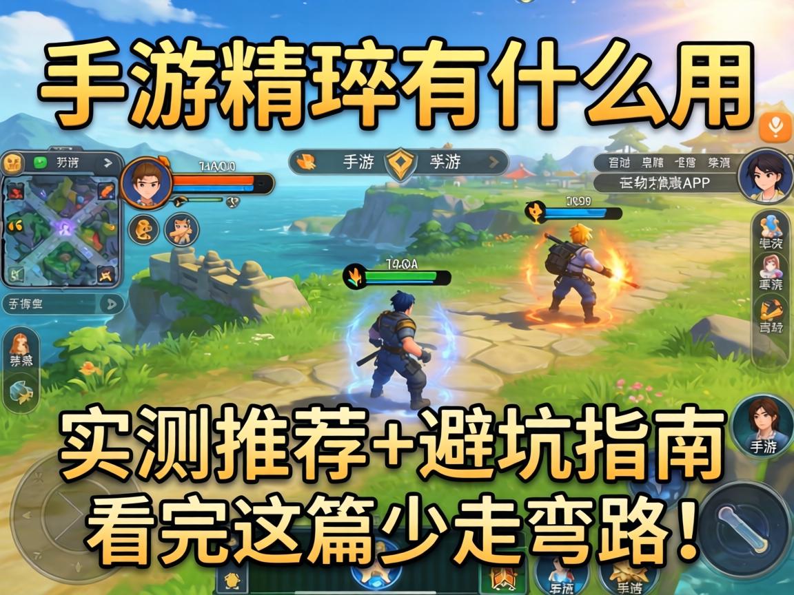 手游精粹有什么用