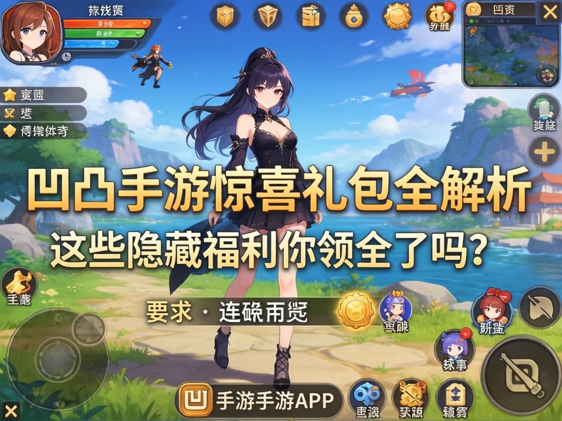 凹凸手游惊喜礼包全解析