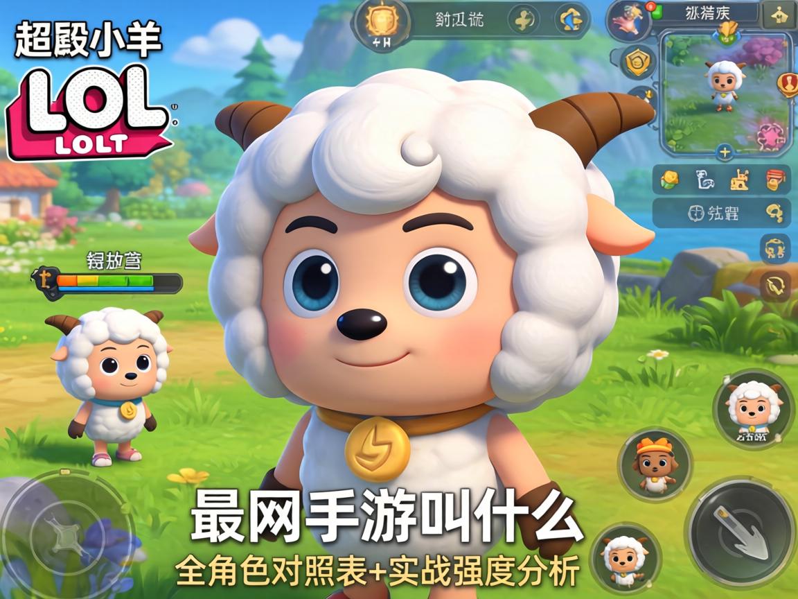 超级小羊lol手游叫什么