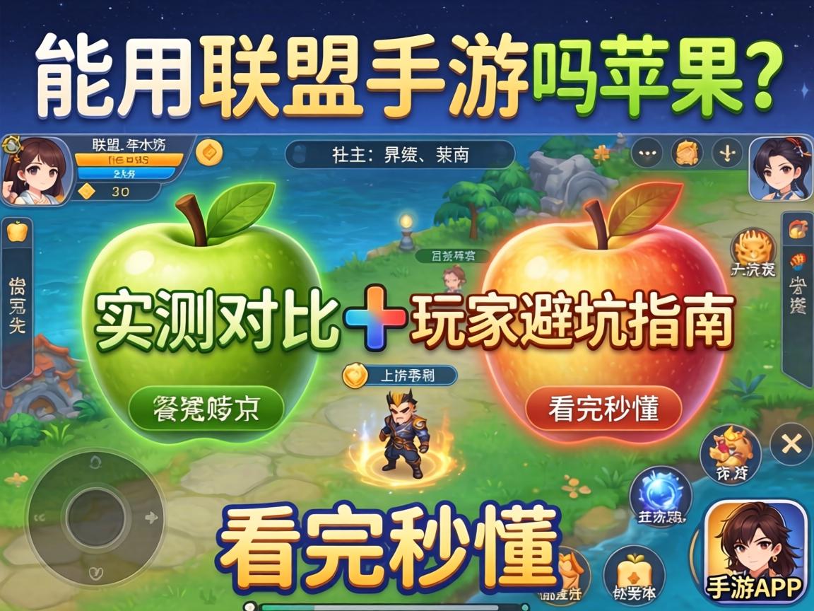 能用联盟手游口令吗苹果