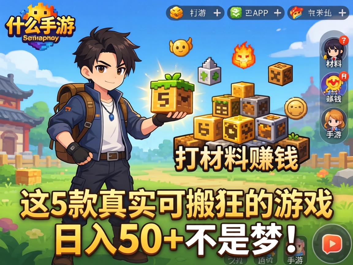 这5款真实可搬砖的游戏推荐