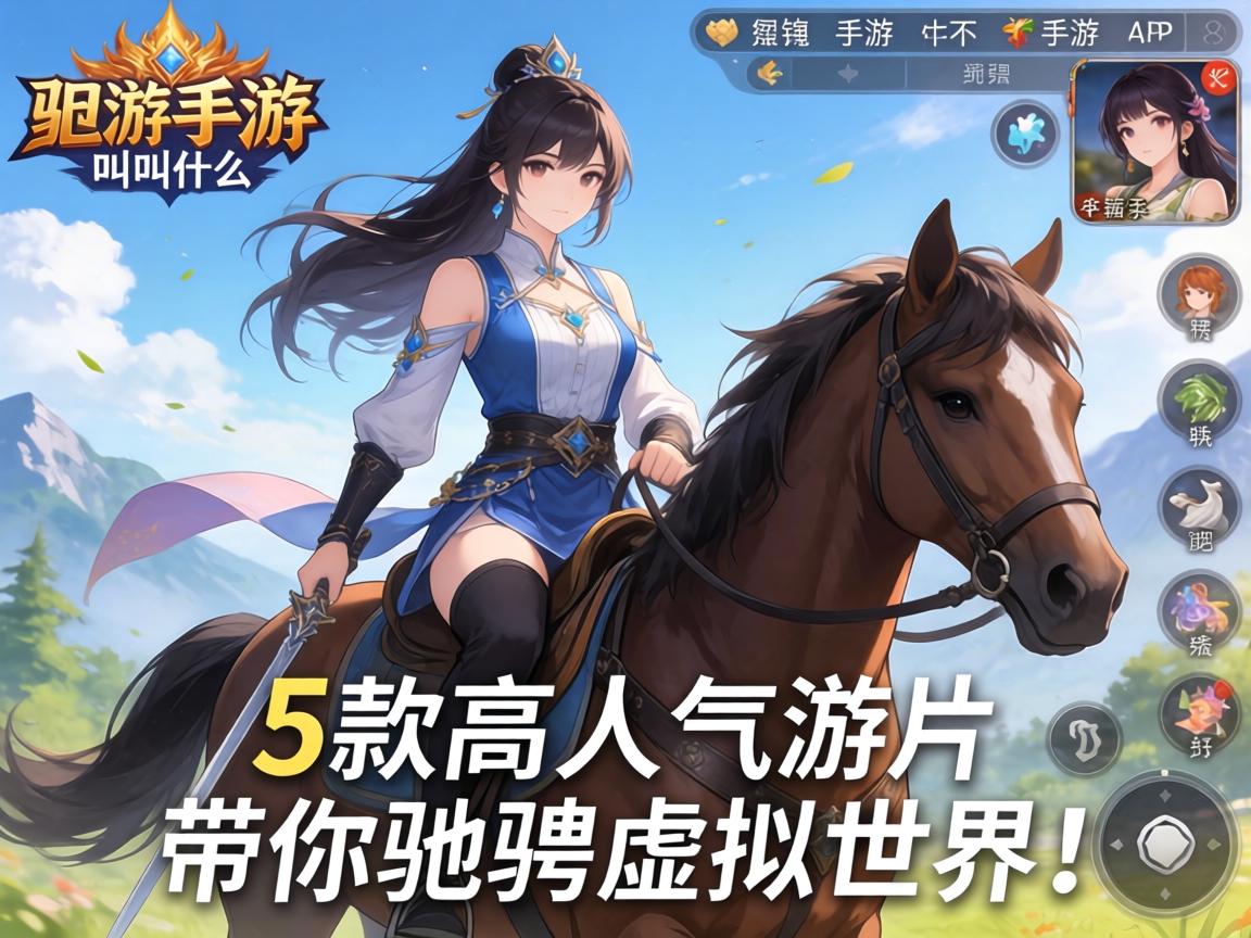 这五款高人气作品带你驰骋虚拟世界