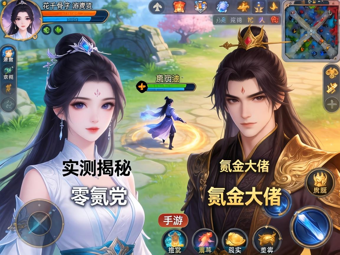 零氪党与氪金大佬的真实体验对比