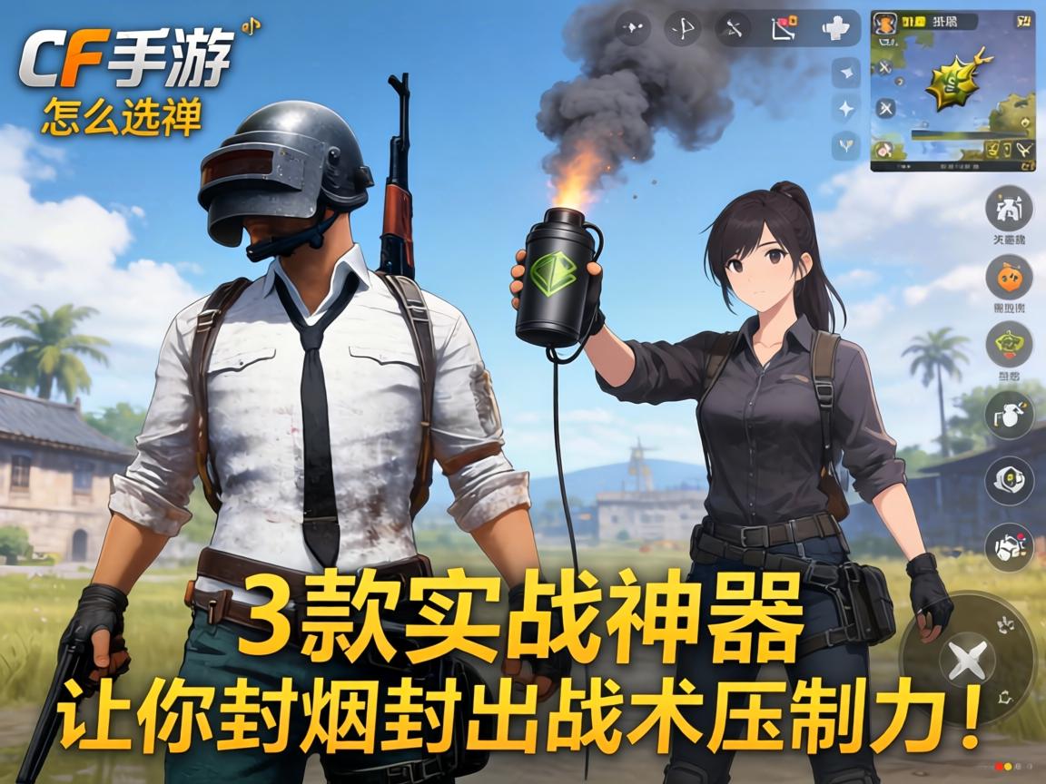 这3款实战神器让你封烟封出战术压制力