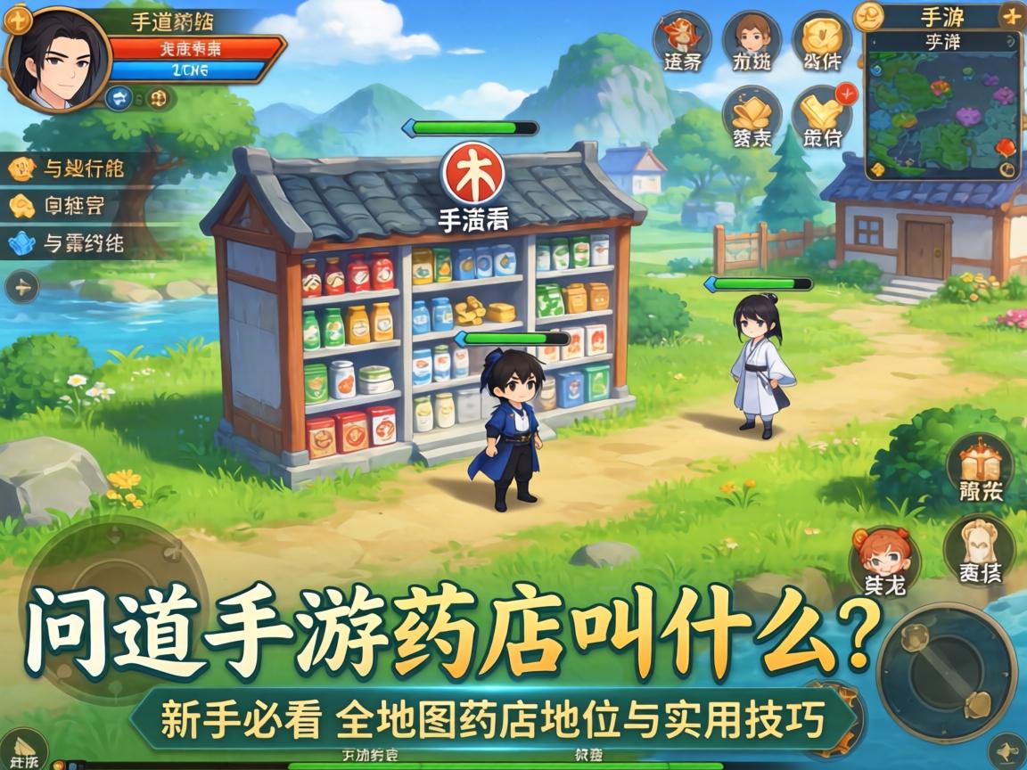 新手必看的全地图药店位置与实用技巧