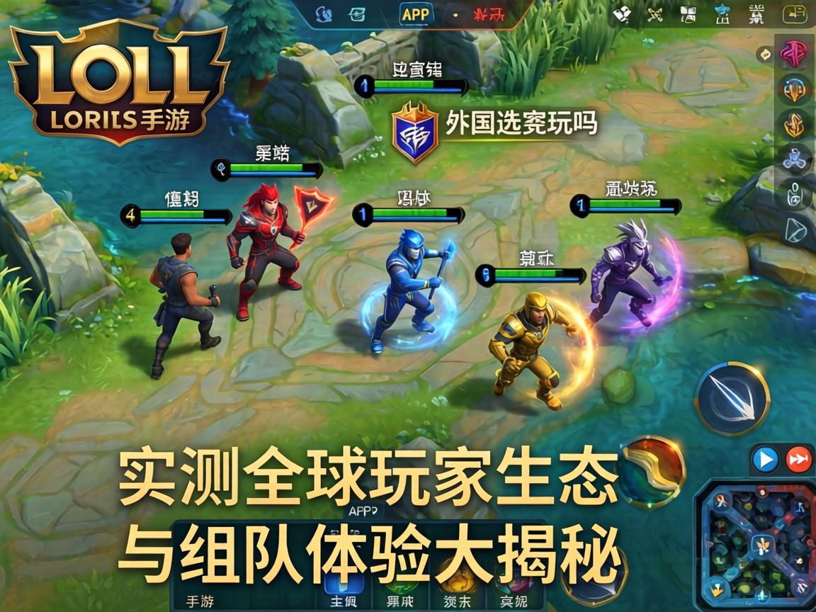 实测全球玩家生态与组队体验大揭秘