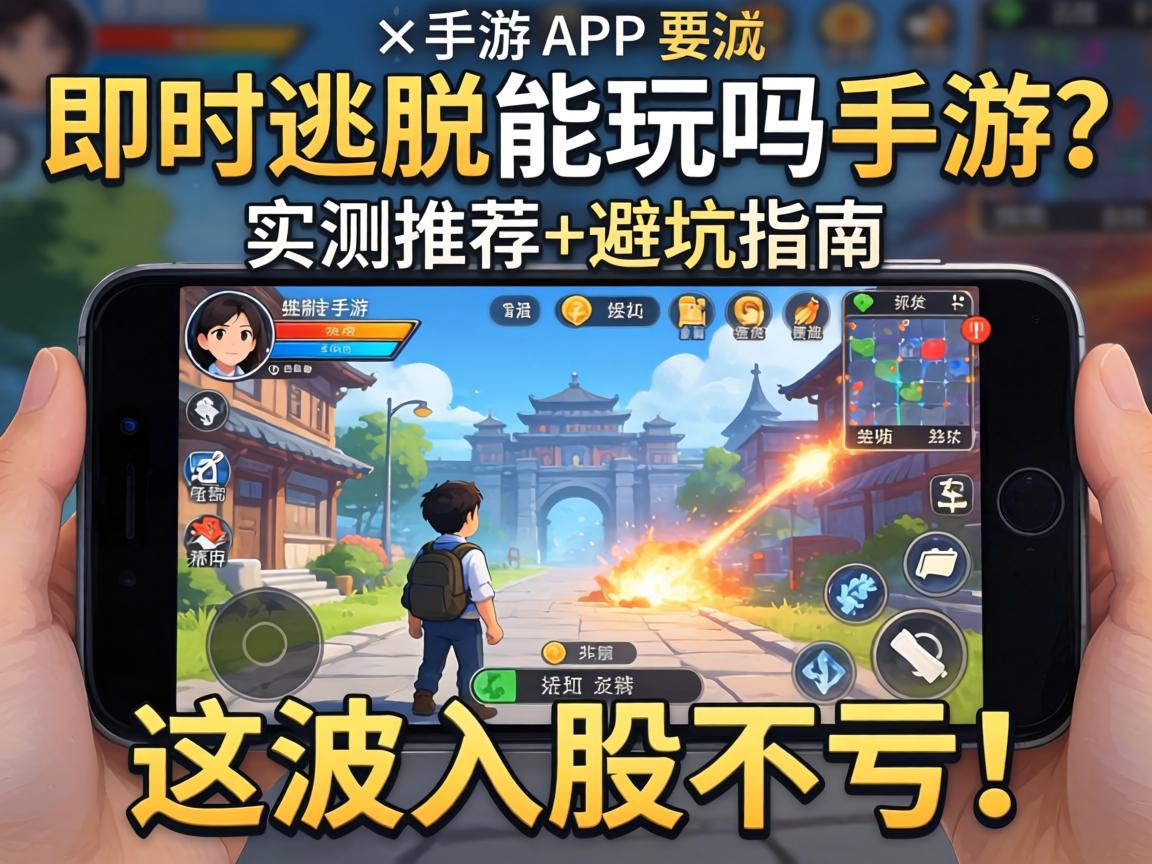 即时逃脱能玩吗手游