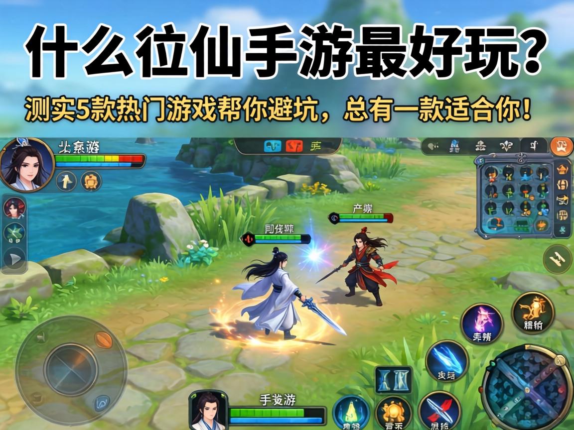 实测5款热门游戏帮你避坑