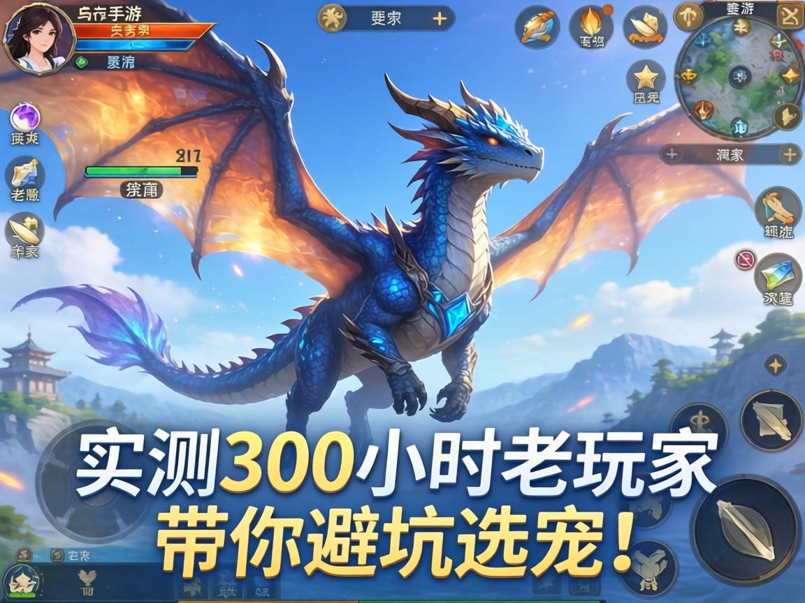 实测300小时老玩家带你避坑选宠