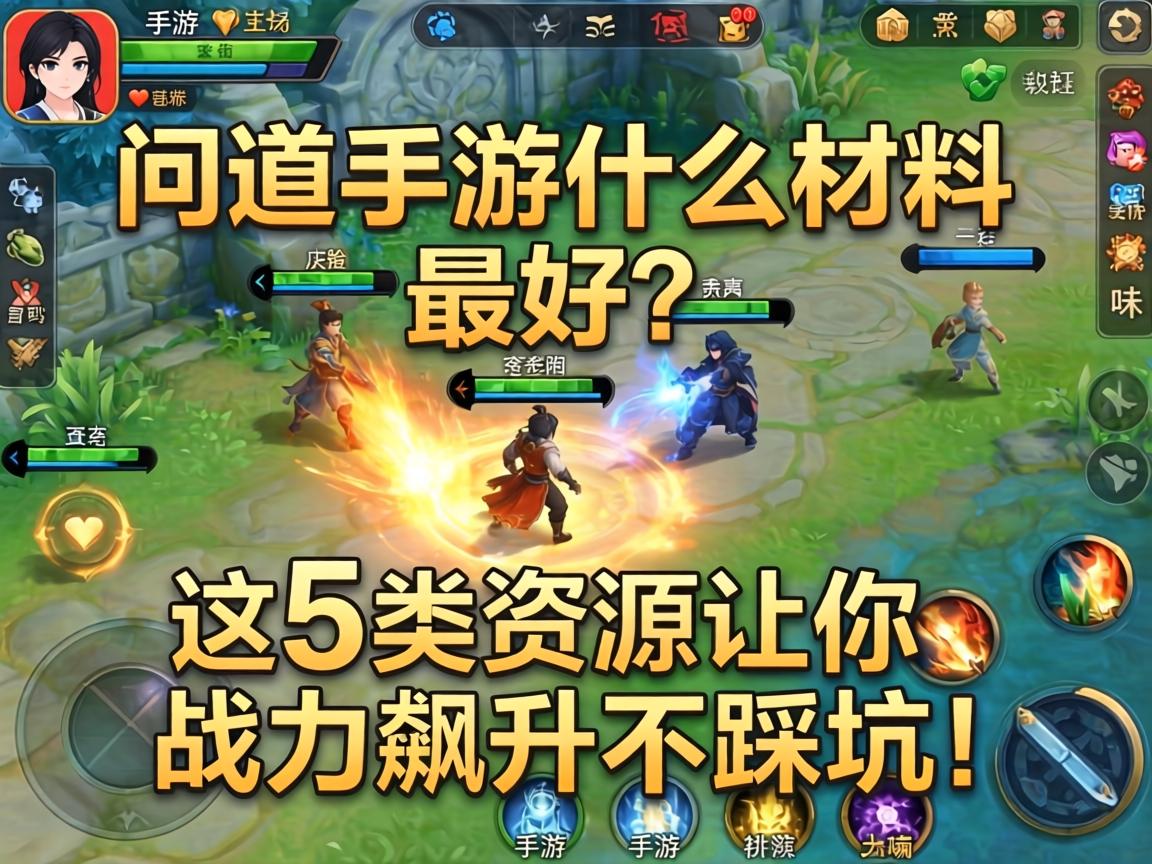 这5类资源让你战力飙升不踩坑