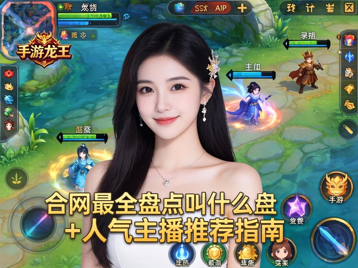 手游龙王女主播叫什么