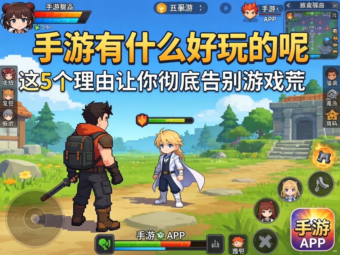 这5个理由让你彻底告别游戏荒